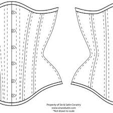 ARANEA BLACK - Sonya Underbust Corset Sewing Pattern