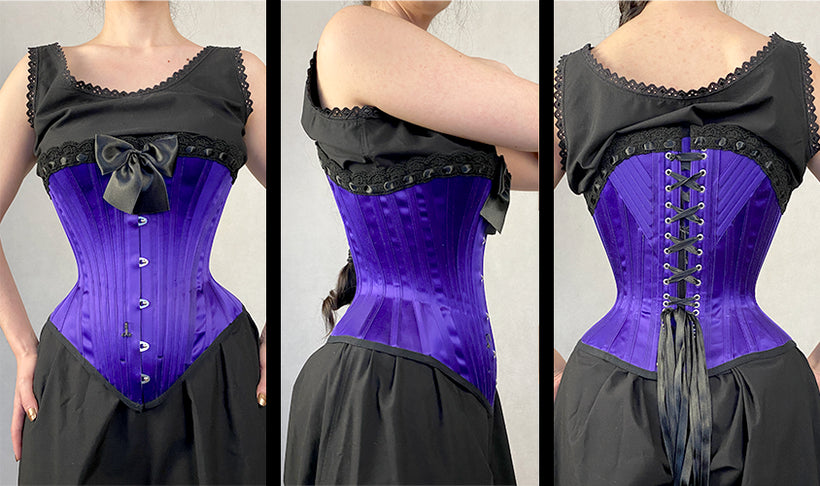 ARANEA BLACK - Dahlia Underbust Corset Sewing Pattern