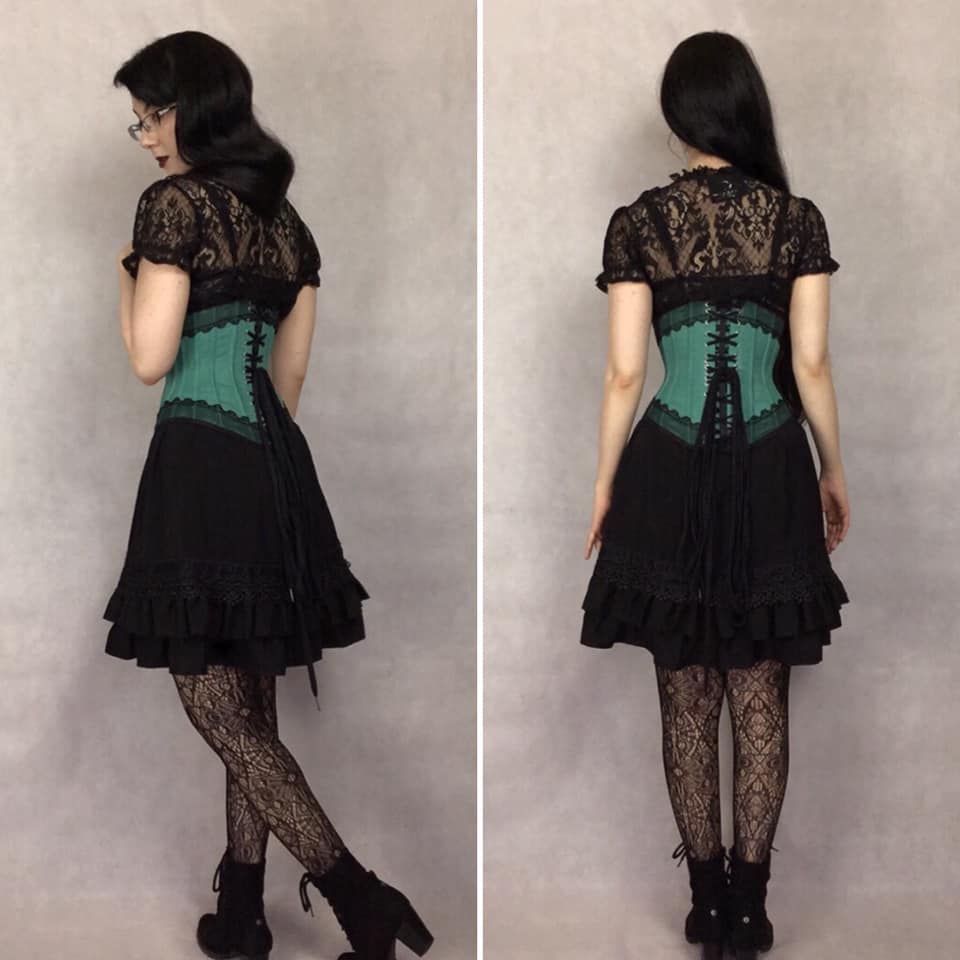 ARANEA BLACK - Erin Overbust Corset Sewing Pattern