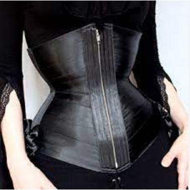 ARANEA BLACK - Rose Ribbon Underbust Corset Sewing Pattern