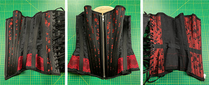ARANEA BLACK - Tulip 1906 Midbust Corset Sewing Pattern